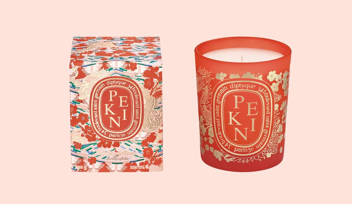 Candle packaging design concept for Diptyque's limited Beijing edition