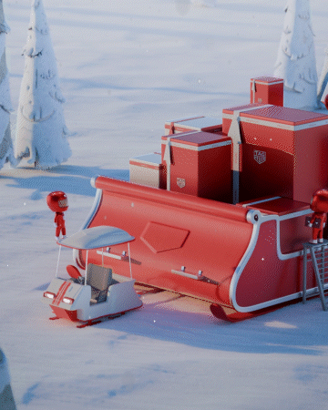 TagHeuer-behind-the-scenes-campagne-Noël-3D-sleigh
